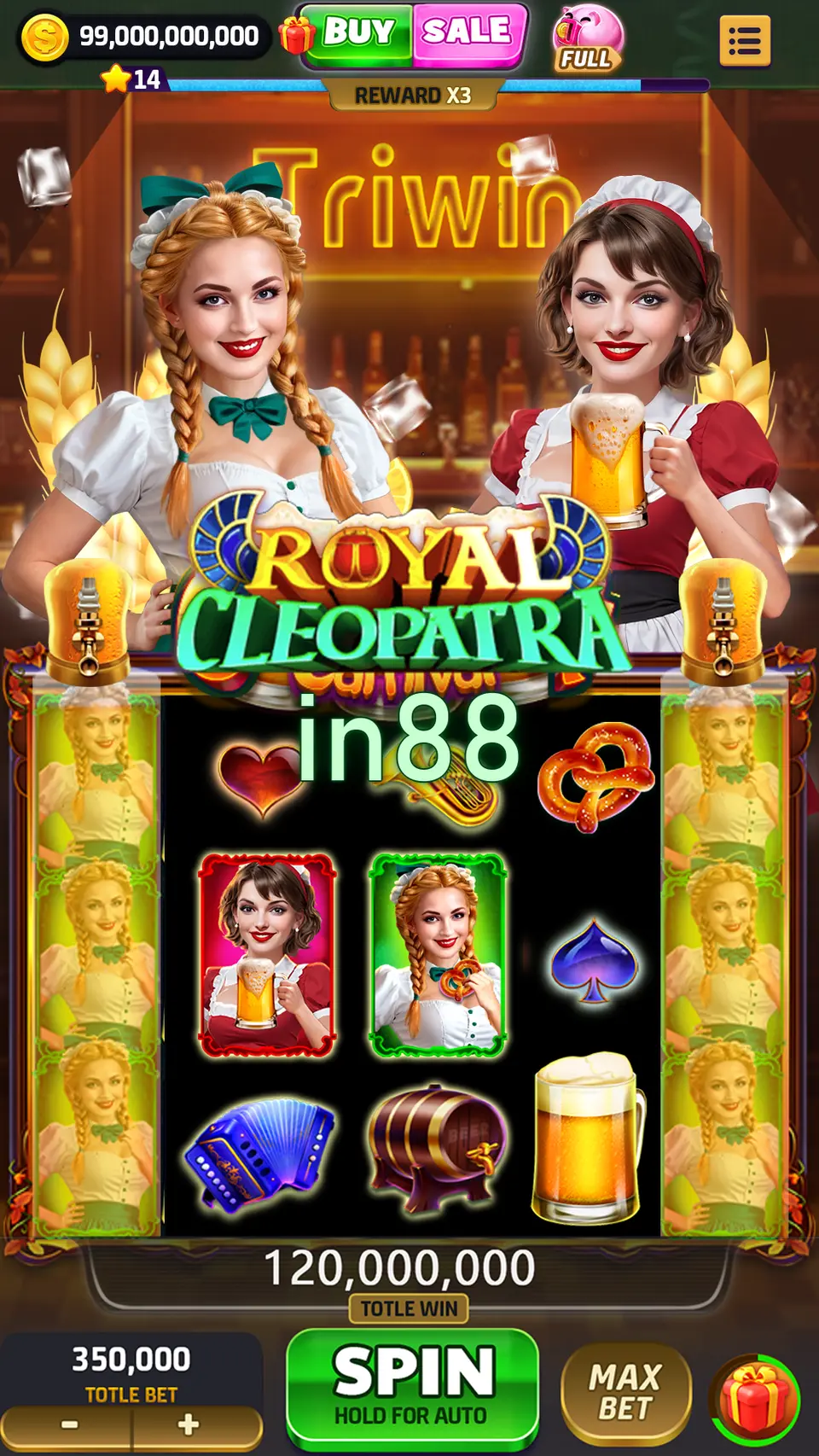 in88 Tangkapan Layar Resmi APK